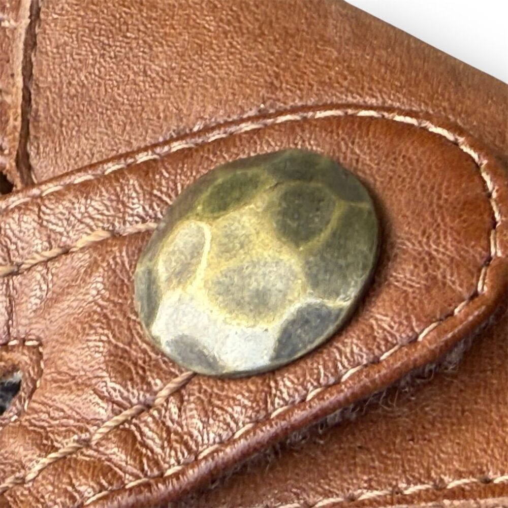 Clarks Women's Mary Jane Flats Brown Leather Size 9W Cushioned Insole Casual - Picture 10 of 13